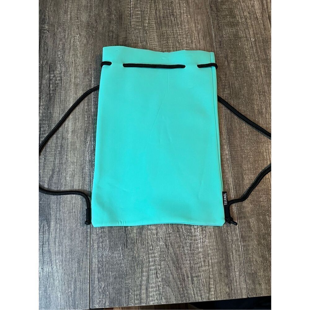 Triangl Bikini Drawstring Bag Teal